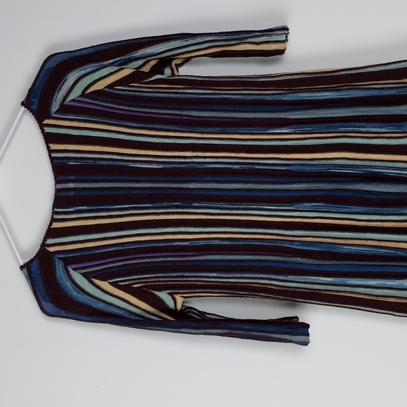 Multicolored Sweater Midi Dress by Moth, size XXSP - Picture 8 of 10